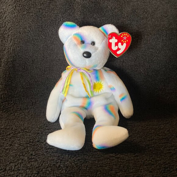 Ty Beanie Babies Cheery and Ariel Bears - Picture 2 of 3